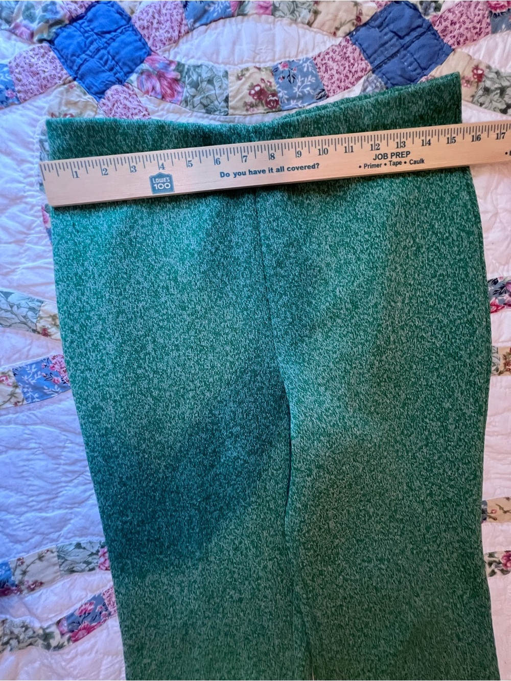 VTG 70s Miss Pernilla Green Knit Cardigan Pants Set 2pc Sporty Stripe 14 - Picture 11 of 14